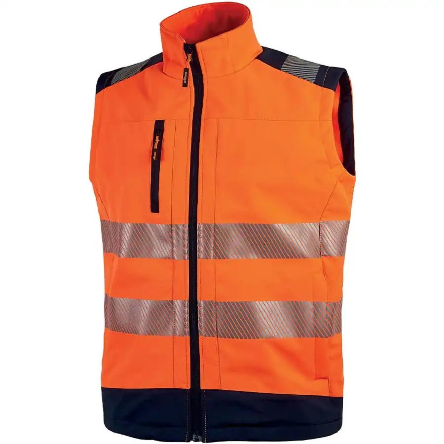 U-Power Dany Hi-Light Warnschutz Softshellweste – orange