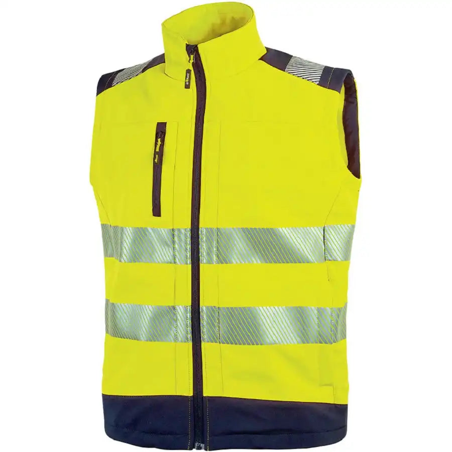 U-Power Dany Hi-Light Warnschutz Softshellweste – yellow