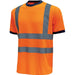 U-Power Glitter Hi-Light Warnschutz T-Shirt – orange