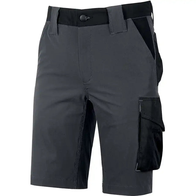 U-Power Mercury Future Stretch Shorts – asphalt grey