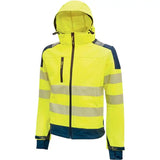 U-Power Miky Hi-Light Warnschutz Softshelljacke – yellow