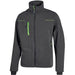 U-Power Pluton Performance Stretch Bundjacke – asphalt grey/green