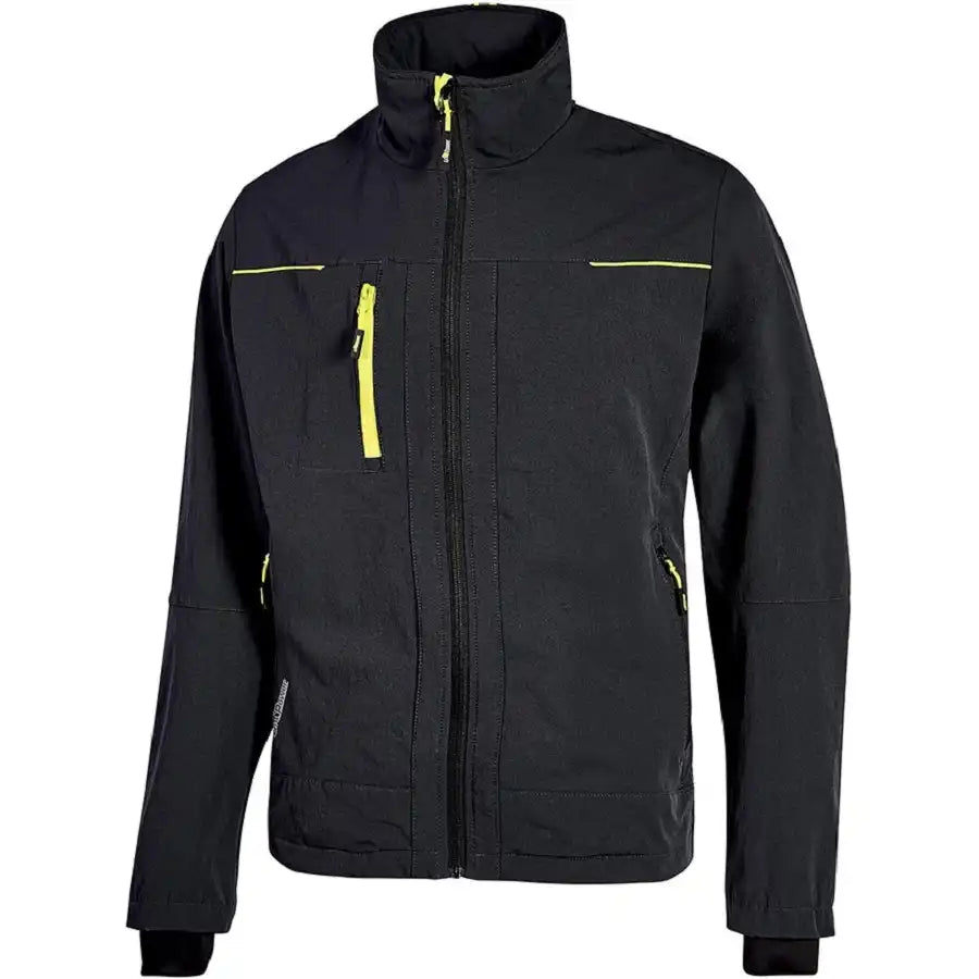 U-Power Damen Pluton Lady Stretch Bundjacke – black carbon
