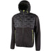 U-Power Spock Future Hybridjacke – black carbon