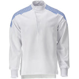 Mascot 20052-511 Food&Care Stretch Schlupfjacke – weiß/azurblau