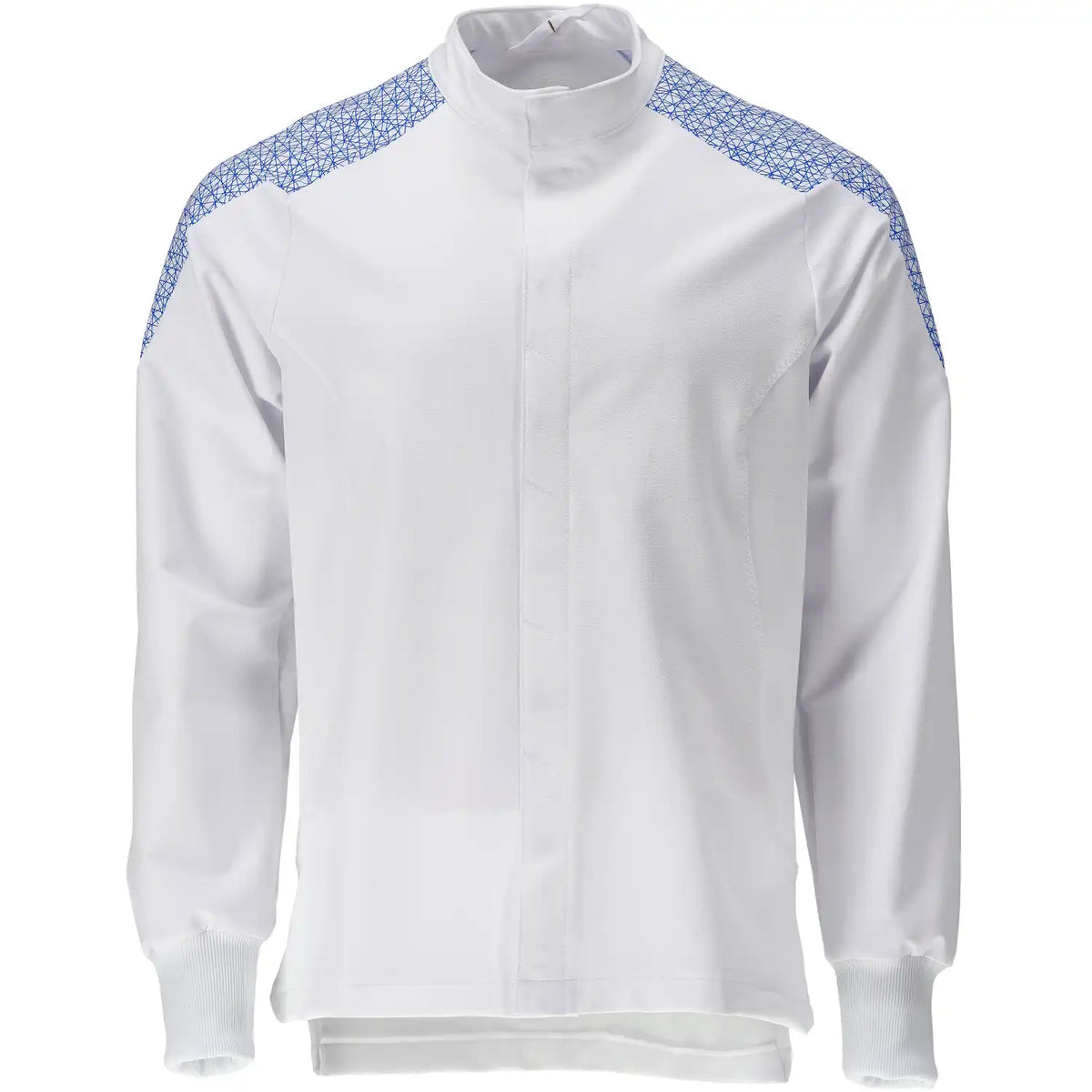 Mascot 20054-511 Food & Care Stretch Bundjacke – weiß/azurblau