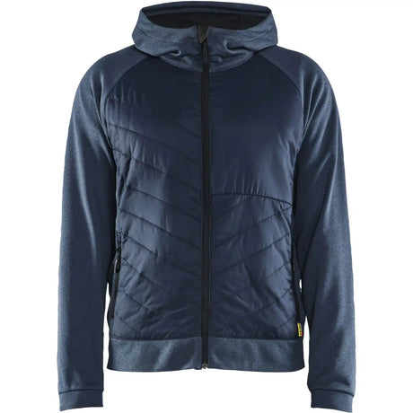 Blåkläder 3463 Hybrid Kapuzen-Sweatjacke – taubenblau/dunkelmarine