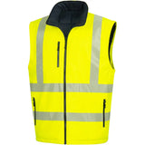 Nitras Motion TEX VIZ Plus Warnschutz Winterjacke – gelb/marine