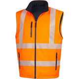 Nitras Motion TEX VIZ Plus Warnschutz Winterjacke – orange/marine