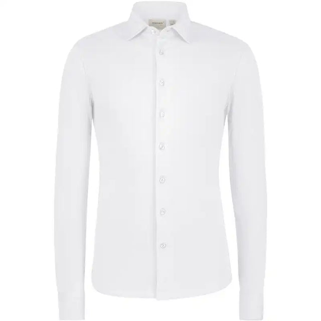 Hakro Cotton TEC 137 langarm Hemd – weiß