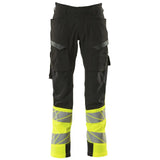 Mascot Kl.1 Accelerate Safe Warn Stretchbundhose – schwarz/gelb