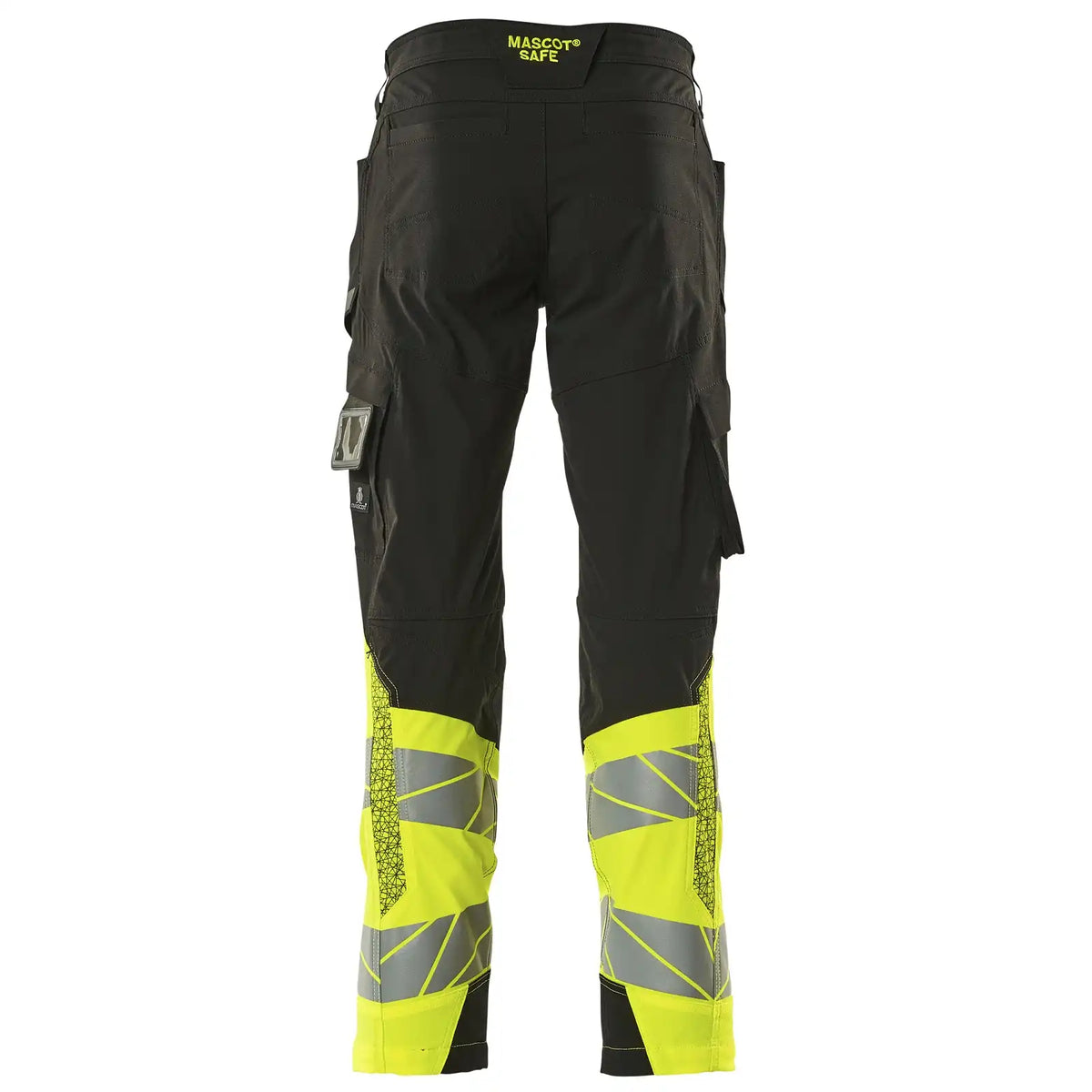 Mascot Kl.1 Accelerate Safe Warn Stretchbundhose – schwarz/gelb