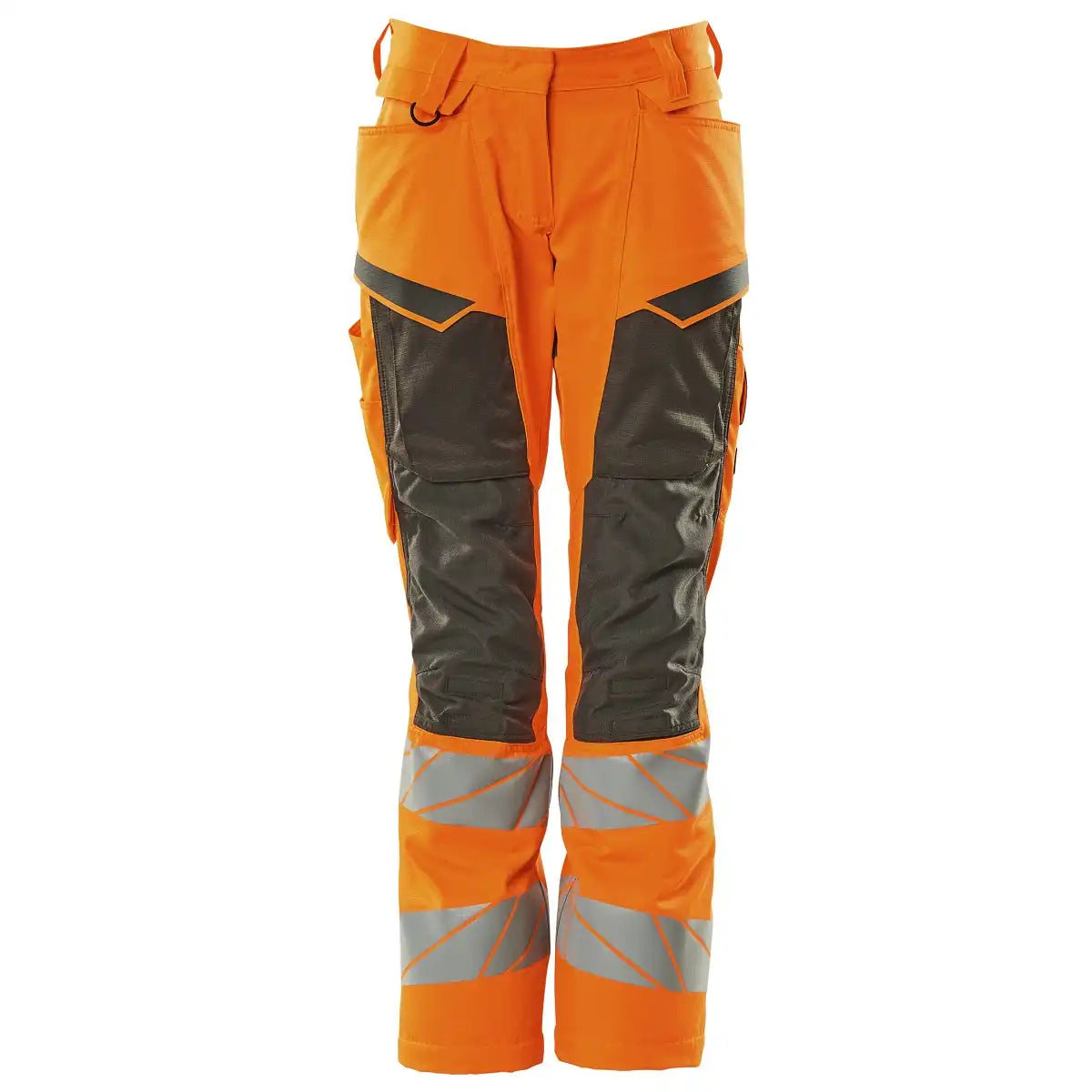 Mascot Damen Kl.2 Accelerate Safe Warnsch Bundhose – orange/dunkelanthrazit