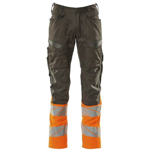 Mascot Accelerate Safe Warnschutz Bundhose Kl.1 19679-236 – dunkelanthrazit/orange