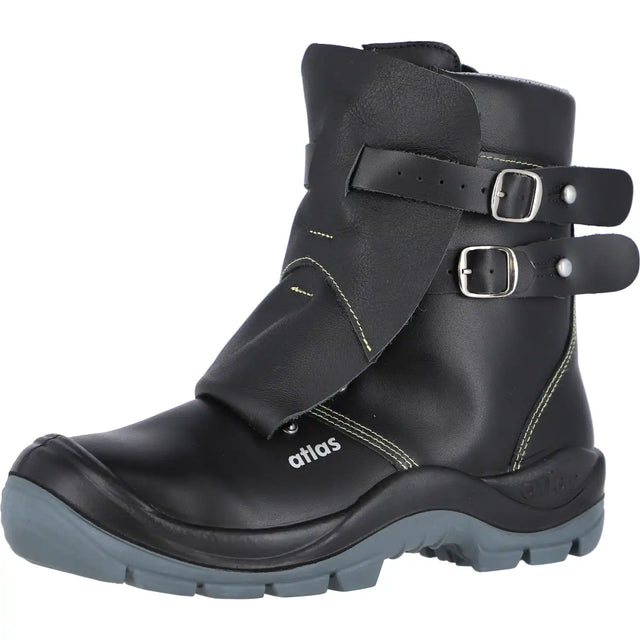 Atlas DUO Soft 792 HI1 HRO S3 Gießerstiefel schwarz – schwarz