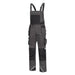 Nitras Motion TEX PRO FX Latzhose – grau/schwarz