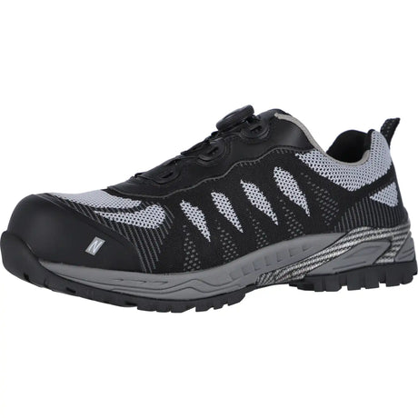 Nitras PRO Step FIT S1P Sicherheitshalbschuhe schwarz – schwarz
