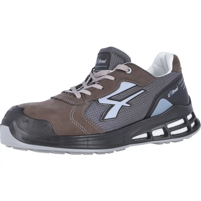 U-Power Icarus Premium S1P Halbschuhe rot – schwarz
