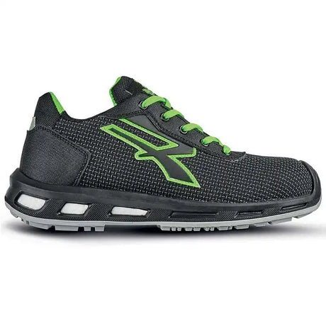 U-Power Malibu S3 Sicherheitshalbschuhe schwarz – schwarz