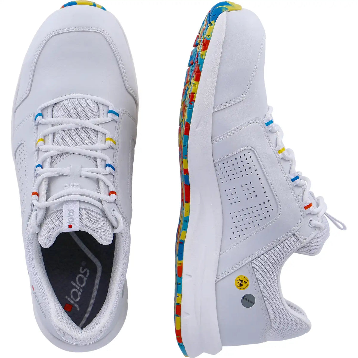 Jalas 5608 Tempus S1P Sicherheitshalbschuhe weiß – weiß