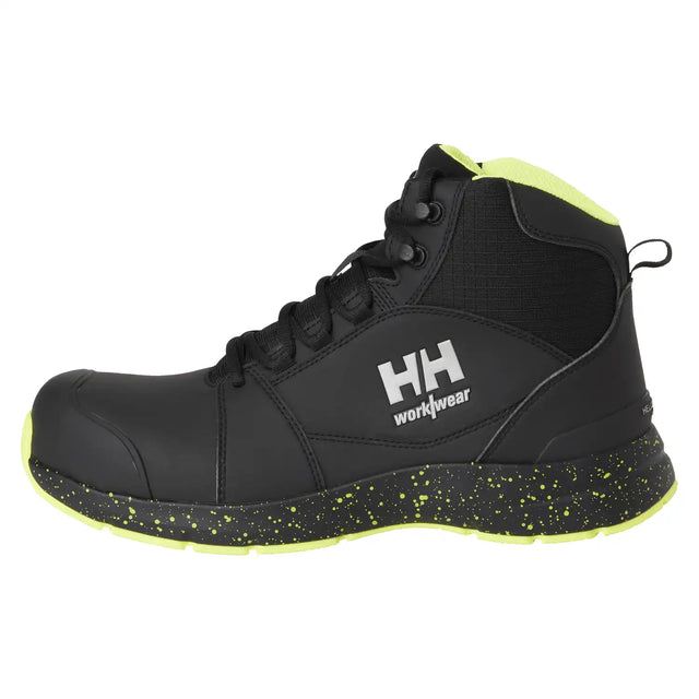 Sicherheitshochschuhe S3S "BARCODE MXR MID" gelb - workXperts