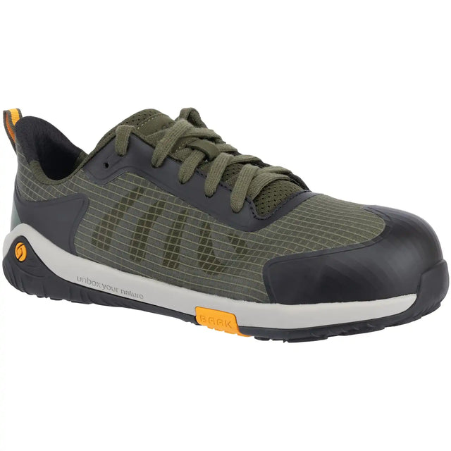 Baak PAN S1PS Barfuß Sicherheitshalbschuhe grün – grün