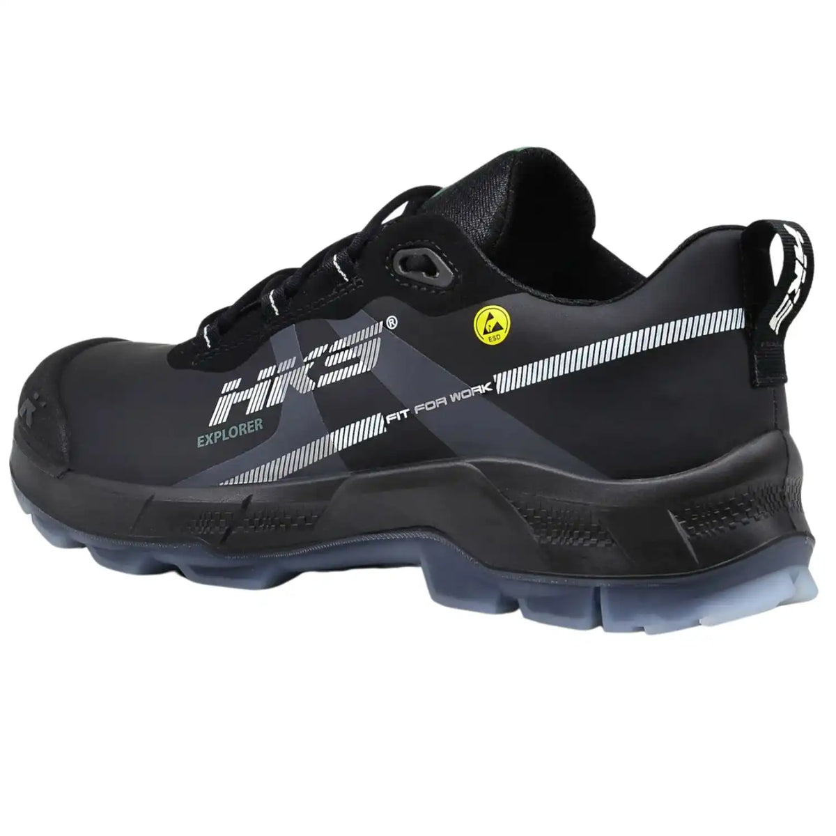 HKS Explorer S3S Sicherheitshalbschuhe grün – schwarz