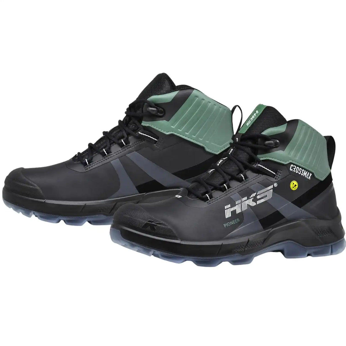 HKS Pioneer S3S Sicherheitshochschuhe schwarz – schwarz