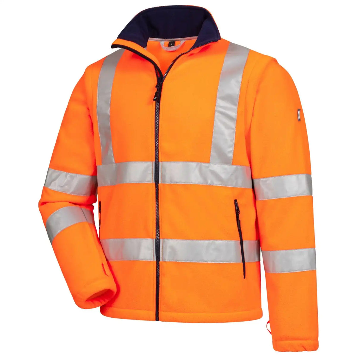 Nitras Motion TEX VIZ 7061 Warnschutz Fleeejacke – orange