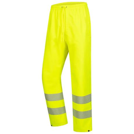 Nitras Motion TEX VIZ Plus Warnschutz Regenhose – gelb