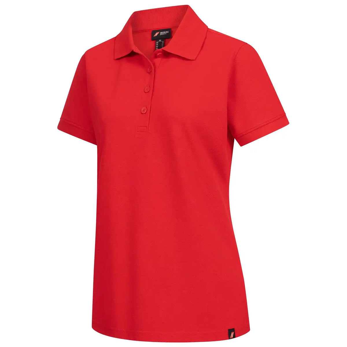 Nitras Damen Motion TEX Plus Poloshirt – rot