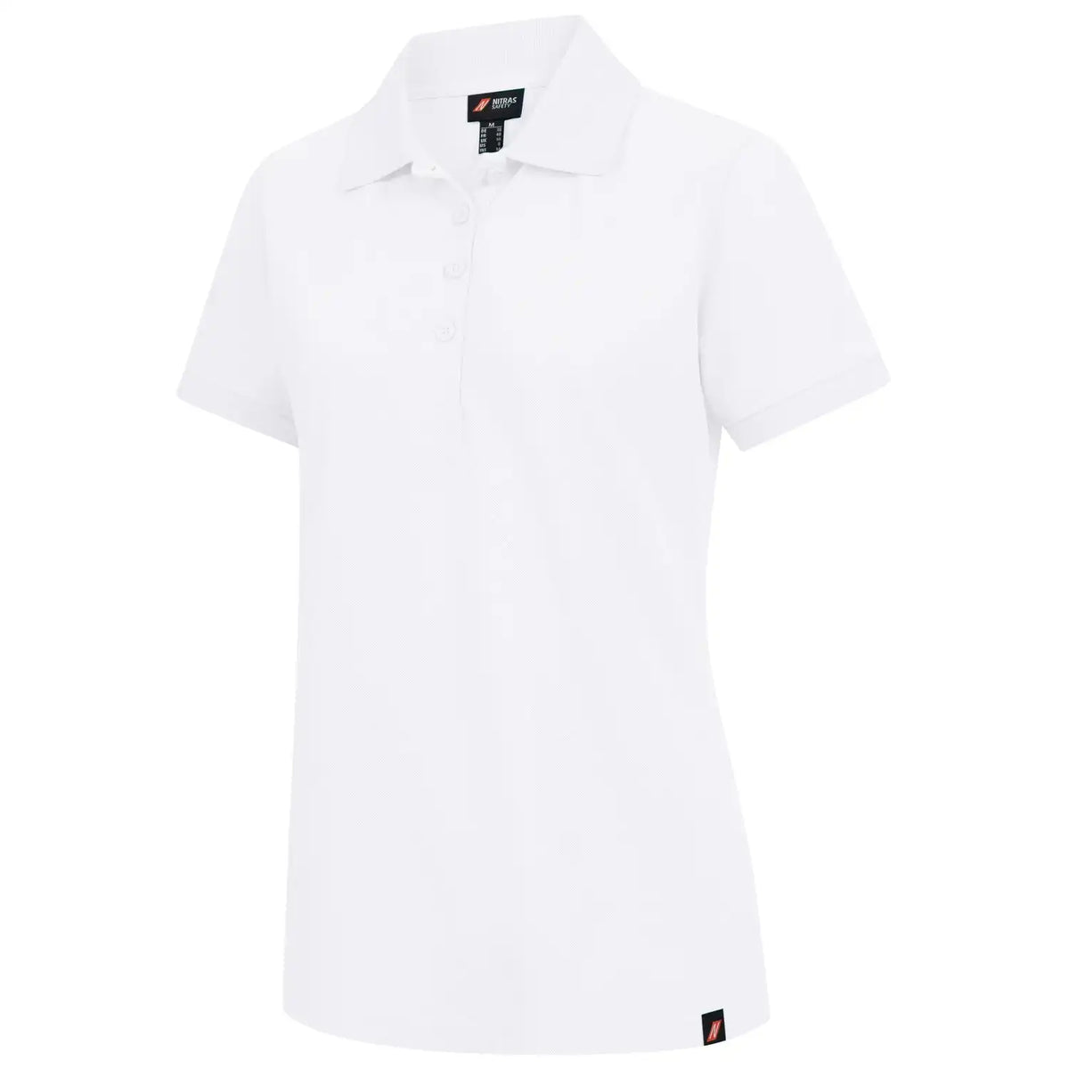 Nitras Damen Motion TEX Plus Poloshirt – weiß