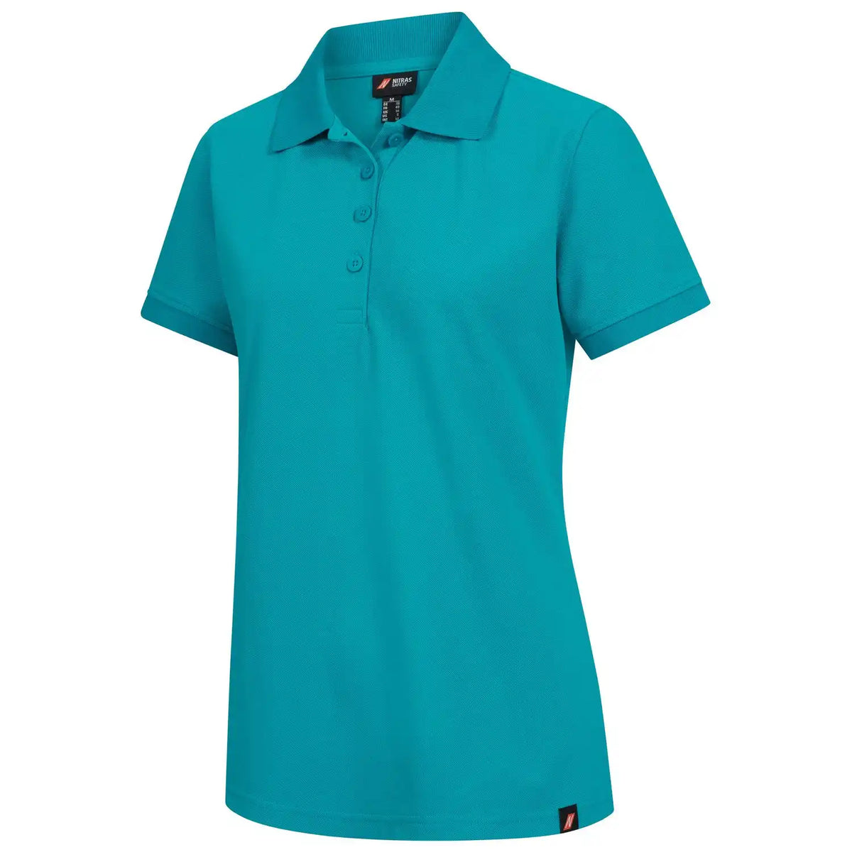 Nitras Damen Motion TEX Plus Poloshirt – türkis