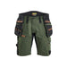 Blåkläder Striker Stretch Shorts – waldgrün/rost