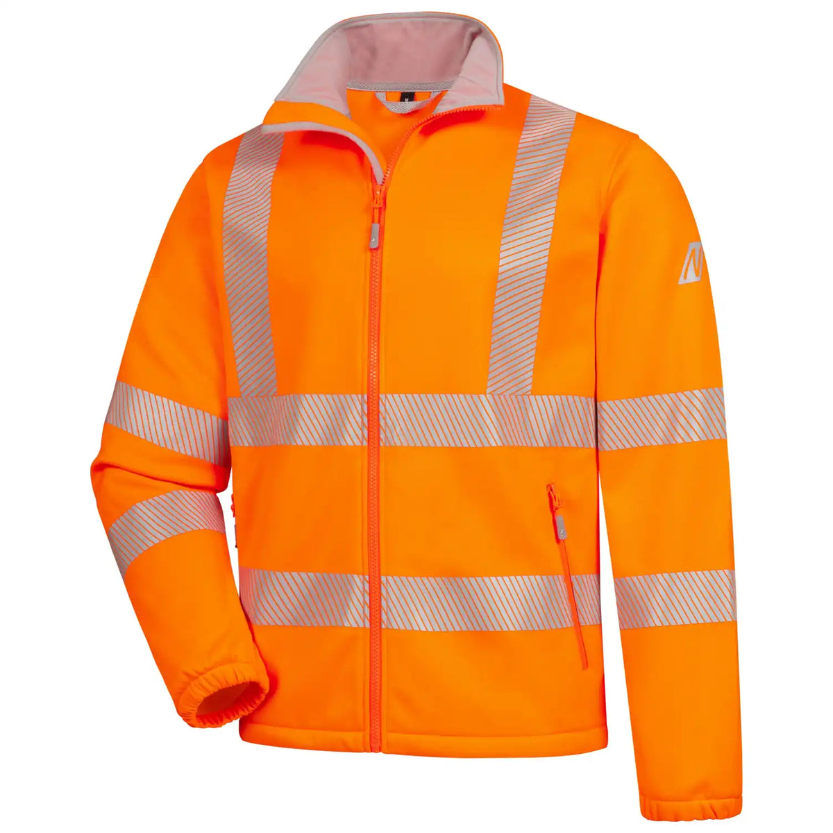 Nitras Motion TEX VIZ Warn-Funktionsjacke – orange