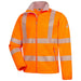 Nitras Motion TEX VIZ Warn-Funktionsjacke – orange