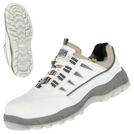 Nitras Sport Step S3 Sicherheitshalbschuh white – weiß