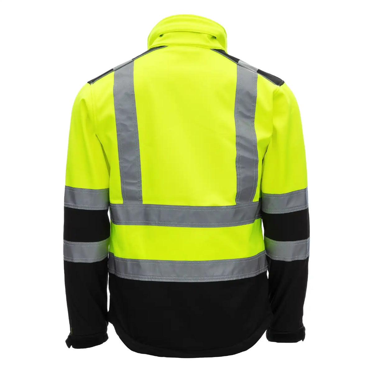 Nitras Motion TEX VIZ Warnschutz Softshelljacke 7170, 7171 – gelb/schwarz