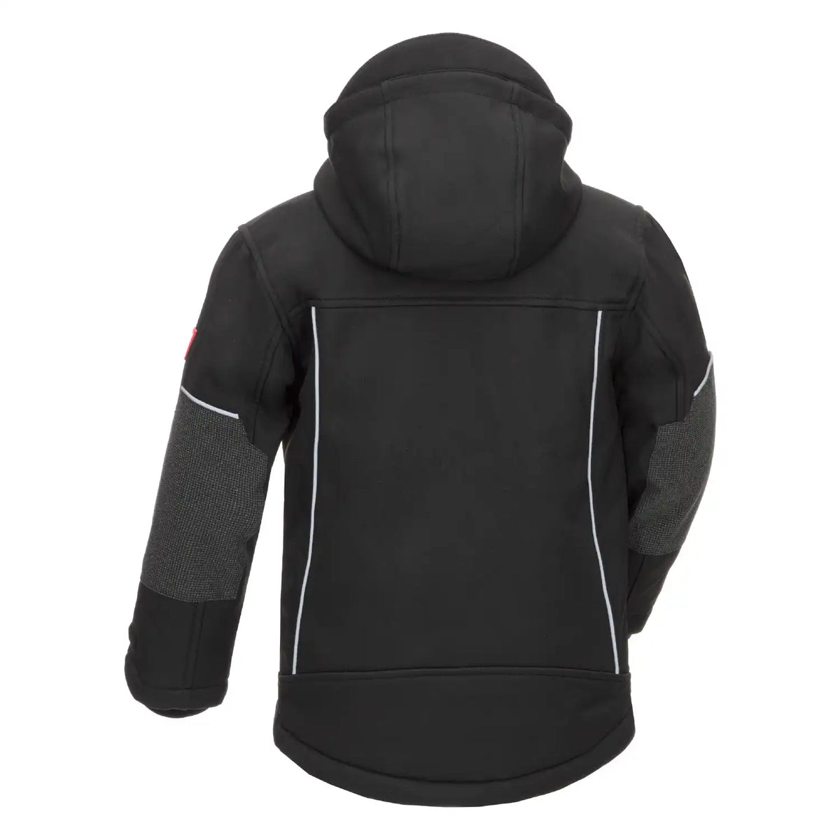 Nitras Motion TEX Kids Kinder Wintersoftshelljacke schwarz – schwarz