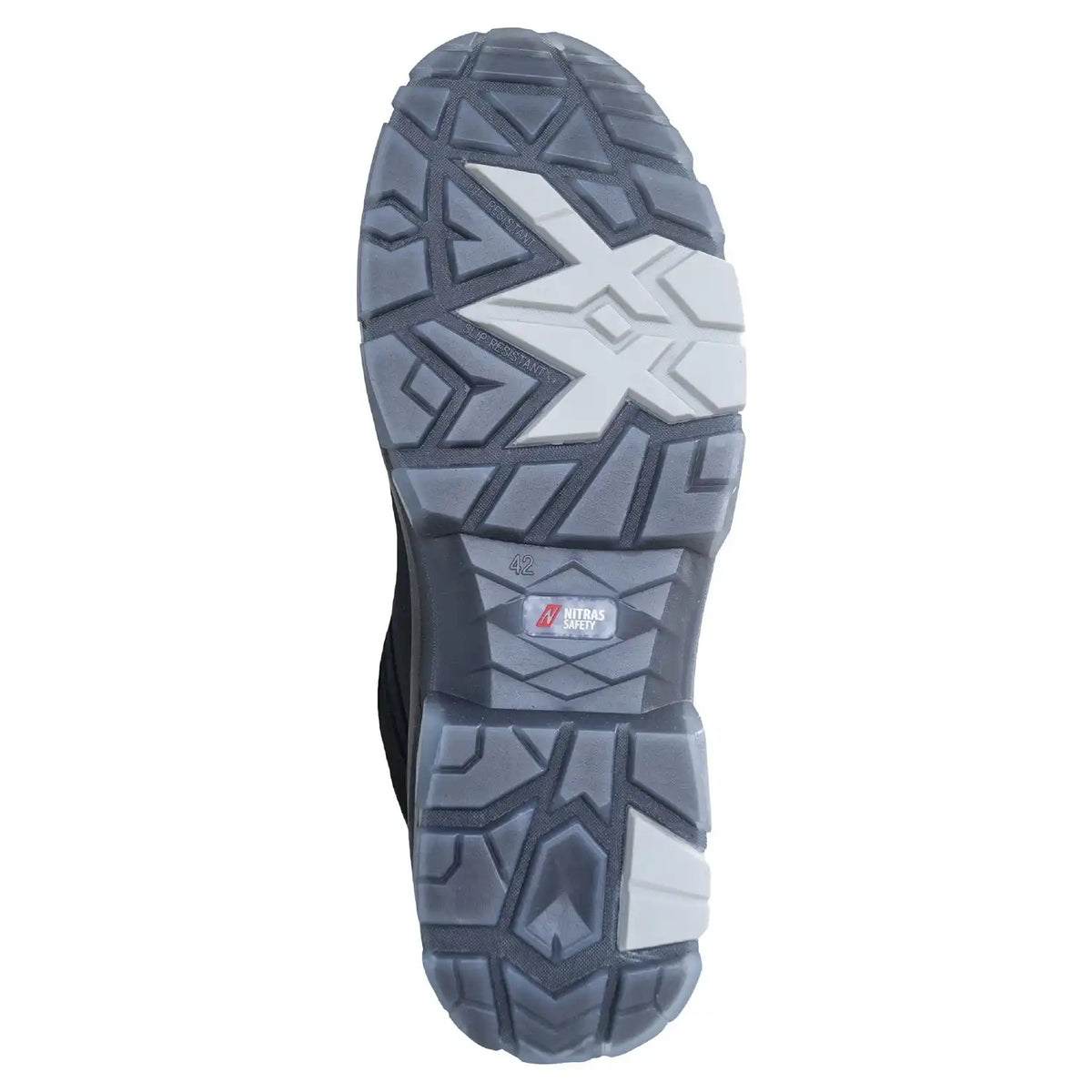 Nitras Ultimate Step S7S Sicherheitsstiefel schwarz – schwarz