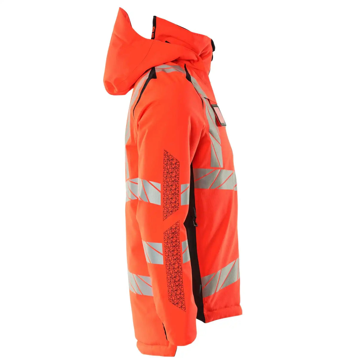 Mascot Accelerate Safe Warnschutz Winterjacke – rot/schwarzblau
