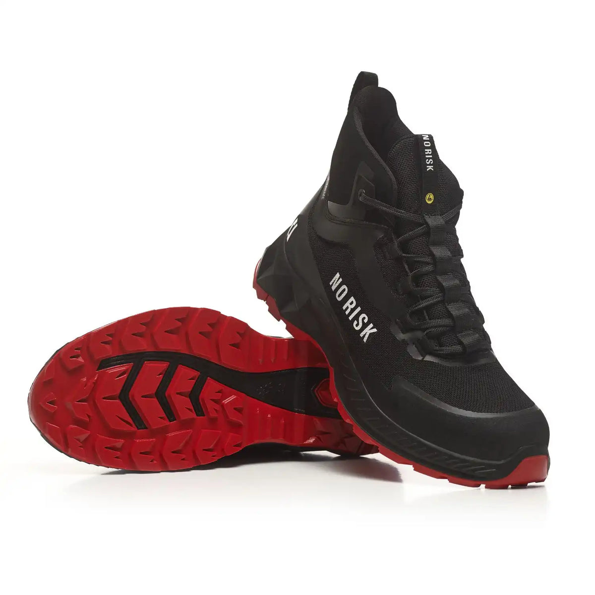 No Risk X-TREME MID S3 Sicherheitshochschuh schwarz – schwarz