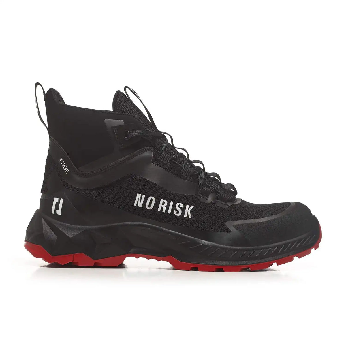 No Risk X-TREME MID S3 Sicherheitshochschuh schwarz – schwarz