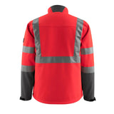 Mascot Kiama Safe Light Warn-Softshelljacke – rot/anthrazit