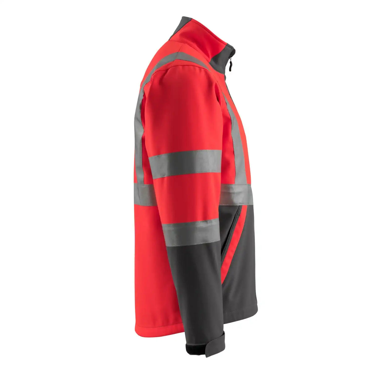 Mascot Kiama Safe Light Warn-Softshelljacke – rot/anthrazit