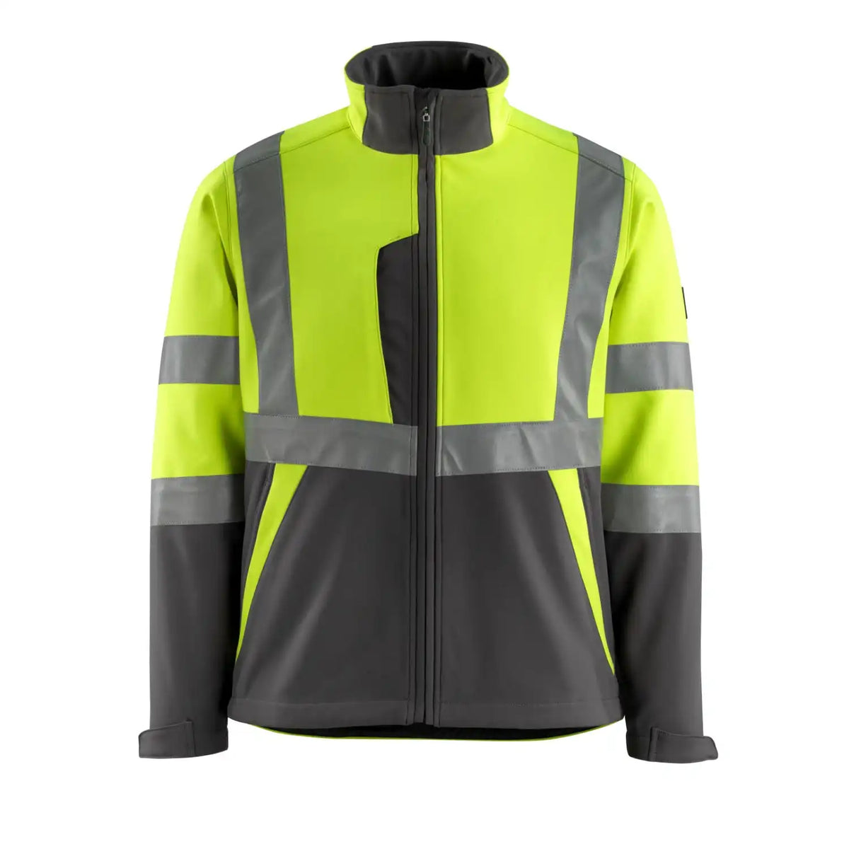 Mascot Kiama Safe Light Warn-Softshelljacke – warngelb/anthrazit