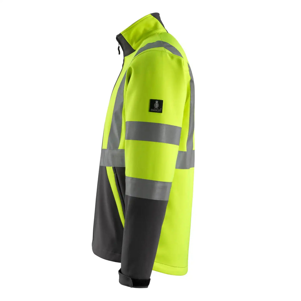 Mascot Kiama Safe Light Warn-Softshelljacke – warngelb/anthrazit