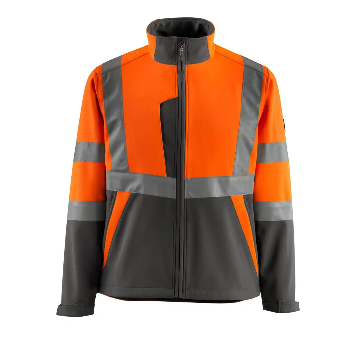 Mascot Kiama Safe Light Warn-Softshelljacke – warnorange/anthrazit