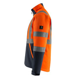 Mascot Kiama Safe Light Warn-Softshelljacke – orange/schwarzblau