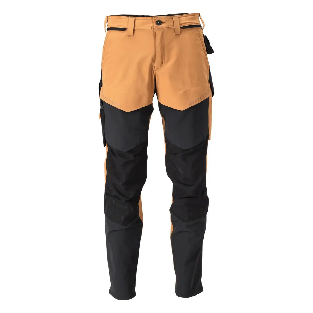 Mascot 22379-311 Customized Stretch Bundhose – nussbraun/schwarz